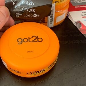 iSTYLER Extreme Hold Hair Gel - Orange